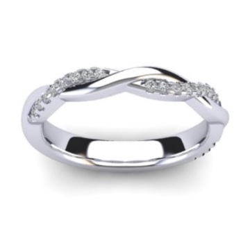 Ladies Diamond set wedding rings